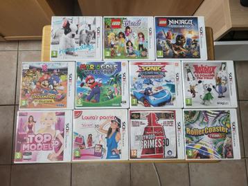 Lot de jeux Nintendo 3DS (entre 8 et 15€)