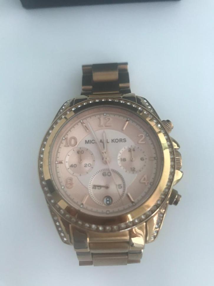 Horloge dames van Michael Kors, Handtassen en Accessoires, Horloges | Dames, Zo goed als nieuw, Polshorloge, Overige merken, Goud