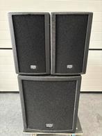 DAP Club Mate 15 actieve luidsprekerset, Audio, Tv en Foto, Zo goed als nieuw, Complete surroundset, 120 watt of meer, Ophalen