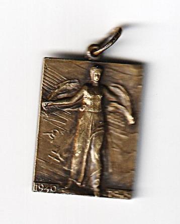 Oorlog 40 45  bronzen hanger beschikbaar voor biedingen