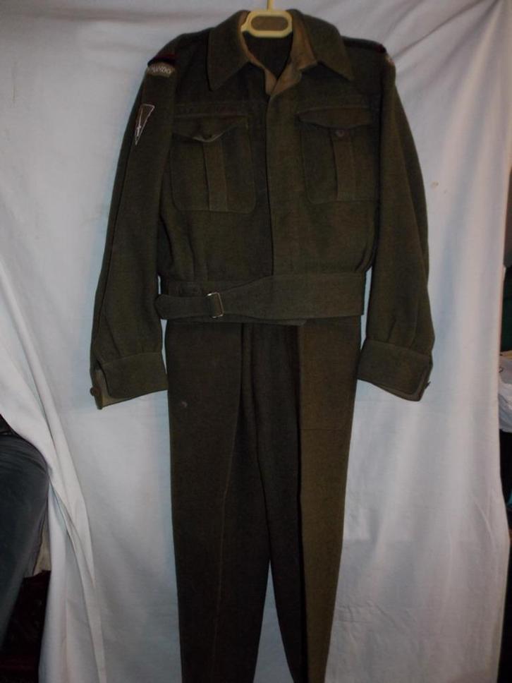 WWII Canadian uniform (Belgische commando), Verzamelen, Militaria | Tweede Wereldoorlog, Landmacht, Kleding of Schoenen, Ophalen of Verzenden