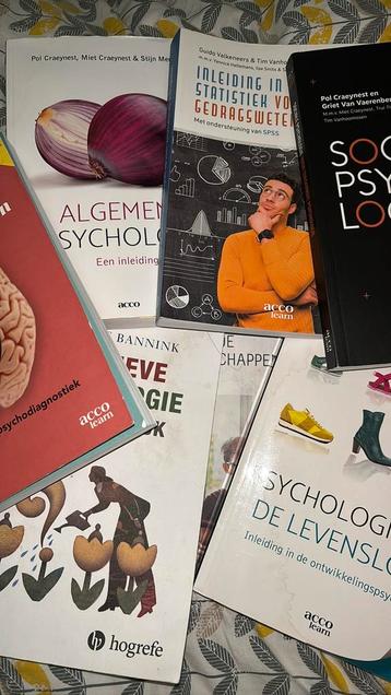 volledige bundel Psychologie boeken TE KOOP beschikbaar voor biedingen