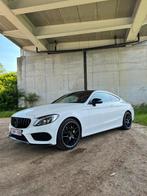 Mercedes C200 Coupé 2017 | Pano | Camera | 126.000km, Auto's, Automaat, 4 zetels, Achterwielaandrijving, Wit