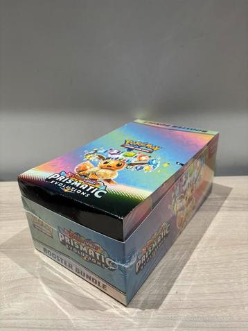 Prismatic Evolutions Booster Bundle Display (10 bundles) beschikbaar voor biedingen