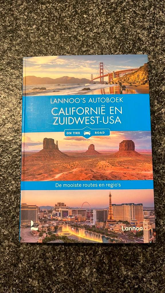 Lannoo's Autoboek Californië en Zuidwest USA on the road, Boeken, Reisgidsen, Nieuw, Reisgids of -boek, Midden-Amerika, Overige merken
