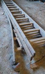 3 delige houten ladder, Ophalen, Ladder