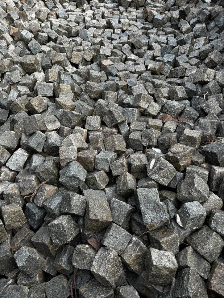 Mozaïk kassei - 90 m², Tuin en Terras, Grind, Keien en Split, Ophalen