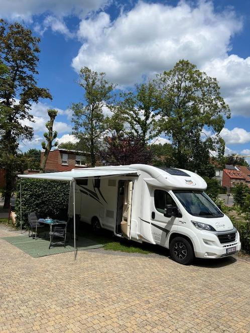 MC LOUIS 473 G SOUVEREIGN 2018 met zéér lage kilometers!, Caravanes & Camping, Camping-cars, Particulier, Semi-intégral, jusqu'à 4