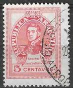 Argentinie 1945 - Yvert 462A - Jose de San Martín (ST), Postzegels en Munten, Postzegels | Amerika, Verzenden, Gestempeld