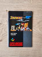Notice Starwing Super Nintendo Fah, Consoles de jeu & Jeux vidéo, Comme neuf, Enlèvement ou Envoi