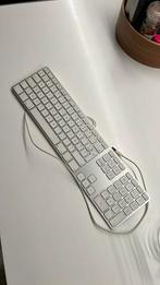 Apple toetsenbord met USB - AZERTY, Bedraad, Azerty, Gebruikt, Ophalen of Verzenden