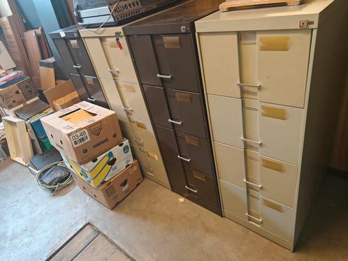 4x MEWAF Archief kasten, Huis en Inrichting, Kasten | Roldeurkasten en Archiefkasten, Gebruikt, Ophalen of Verzenden