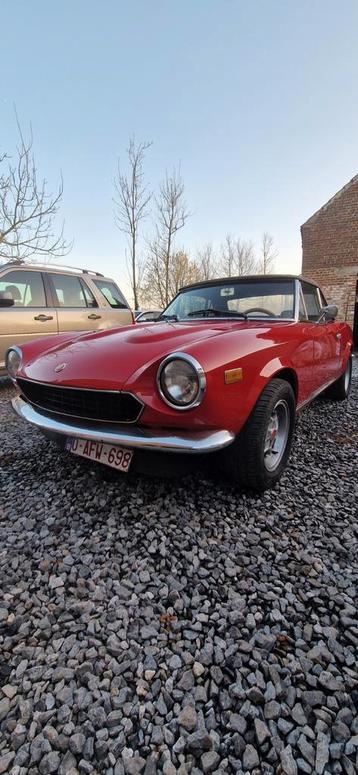 Fiat 124 spider, Autos, Entreprise, Achat, Fiat
