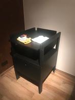 Commode/verzorgingstafel Pericles - zwart, Kinderen en Baby's, Ophalen, Zo goed als nieuw, Commode