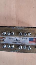 TV Jones Powertron plus bridge, Musique & Instruments, Instruments | Pièces, Enlèvement, Utilisé, Guitare électrique