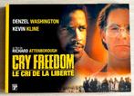 CRY FREEDOM (Le Cri de la Liberté) // From A True Story, Alle leeftijden, Ophalen of Verzenden, Denzel Washington, Zo goed als nieuw