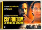 CRY FREEDOM (Le Cri de la Liberté) / Inspiré de Faits Réels, Comme neuf, Tous les âges, Denzel Washington, Enlèvement ou Envoi