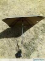 Stijlvolle taupe parasol voor kinderwagen (Bébéconfort), Kinderen en Baby's, Overige merken, Kinderwagen, Ophalen of Verzenden