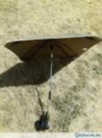 Stijlvolle taupe parasol voor kinderwagen (Bébéconfort), Ophalen of Verzenden, Zo goed als nieuw, Kinderwagen, Overige merken