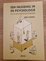 Een inleiding in de psychologie in 10 hoofdstukken - Storms, Ophalen, Zo goed als nieuw, Gert Storms