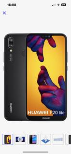 Huwai P20 Lite ZWART, Telecommunicatie, Mobiele telefoons | Huawei, Ophalen, Zo goed als nieuw, Zwart