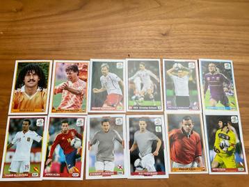 Nieuwe voetbal kaartjes, mannetjes, prenten beschikbaar voor biedingen