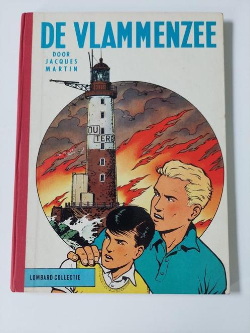 Lefranc De Vlammenzee HC 1961 1st Druk, Boeken, Stripverhalen, Zo goed als nieuw, Eén stripboek, Ophalen of Verzenden