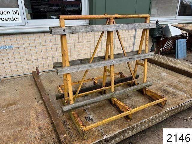 2146. Glasbok / kozijnbok / rek / transportrek, Doe-het-zelf en Bouw, Glas en Ramen, Gebruikt, Ophalen
