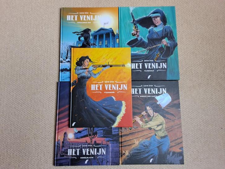 Het Venijn - Complete serie, Boeken, Stripverhalen, Zo goed als nieuw, Complete serie of reeks, Ophalen of Verzenden