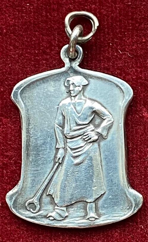Herdenkingsmedaille 1913 (bronzen?), Postzegels en Munten, Penningen en Medailles, Brons