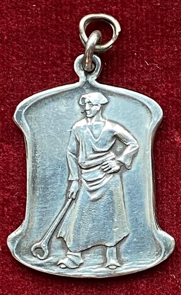 Herdenkingsmedaille 1913 (bronzen?), Postzegels en Munten, Penningen en Medailles, Brons