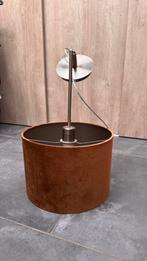 Luchter met fluwelen kap, Ophalen, Gebruikt, Bruin, Rond