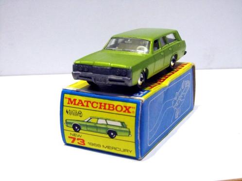 Mercury Commuter Station Wagon 73c 1968 Lesney Matchbox RW, Hobby en Vrije tijd, Modelauto's | Overige schalen, Zo goed als nieuw