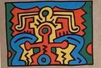 Ingelijste tekening van Keith Haring, Ophalen of Verzenden