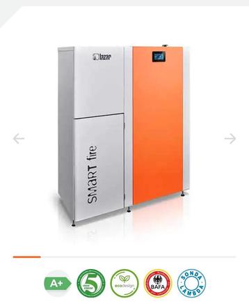 Chaudière Pellet Lazar SmartFire 21-41 kw beschikbaar voor biedingen