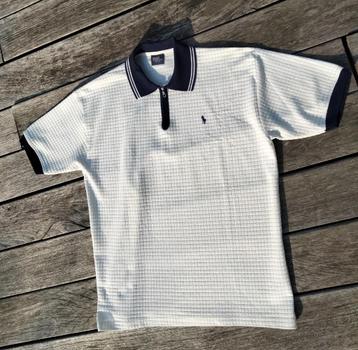 Prachtige polo Ralph Lauren wit/blauw Maat:XL beschikbaar voor biedingen