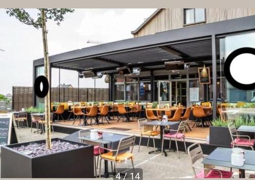 RENSON LAMELLEN ALGARVE TERRAS OVERKAPPING 10,5m/5,8m, Tuin en Terras, Overkappingen, Zo goed als nieuw, Veranda, Ophalen