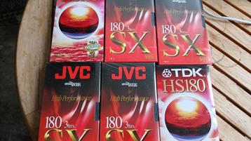 VHS-videoband 180 - 240 min negen beschikbaar voor biedingen