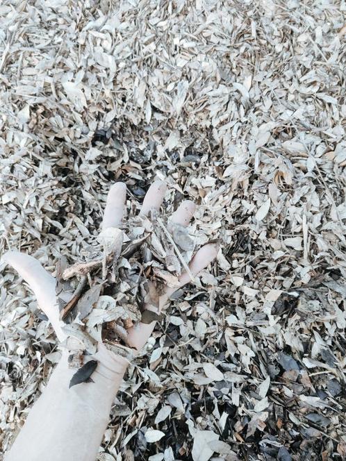 Mulch houtsnippers, Tuin en Terras, Aarde en Mest, Boomschors, Ophalen