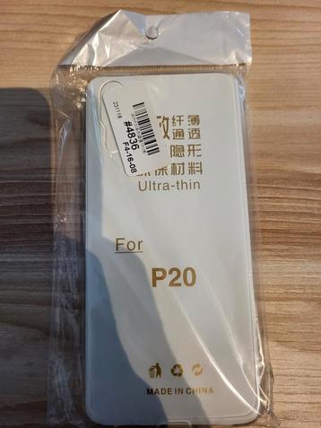 Huawei P20 TPU case clear nieuw