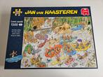 Puzzel Jumbo 1500 stukjes Jan Van Haasteren Wild water rafte, 500 à 1500 pièces, Puzzle, Utilisé, Enlèvement ou Envoi