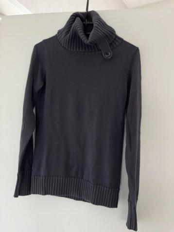Pull à col roulé bleu Esprit - taille S - 100 % coton, Enlèvement ou Envoi, Taille 36 (S)