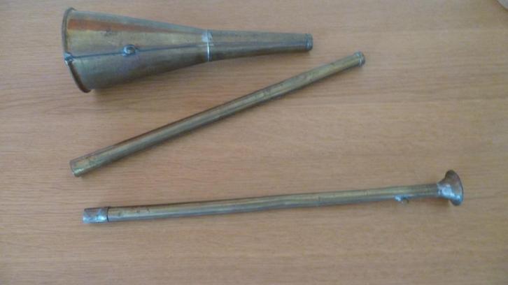 Trompe laiton **  Collection, Antiquités & Art, Curiosités & Brocante, Enlèvement ou Envoi