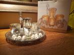 KERST - Tea light holder set, Comme neuf, Autres matériaux, Chandelier, Enlèvement