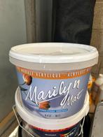 Pot peinture acrylique mat gris beige 5l presque complet, Bricolage & Construction, Enlèvement