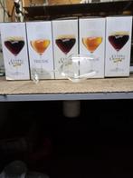 5 glazen voor  kasteelbier., Ophalen, Zo goed als nieuw