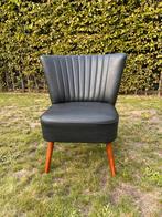Zwart Cocktail zeteltje, Vintage, retro, expo 58 stoel, Huis en Inrichting, Ophalen, Gebruikt, Vintage