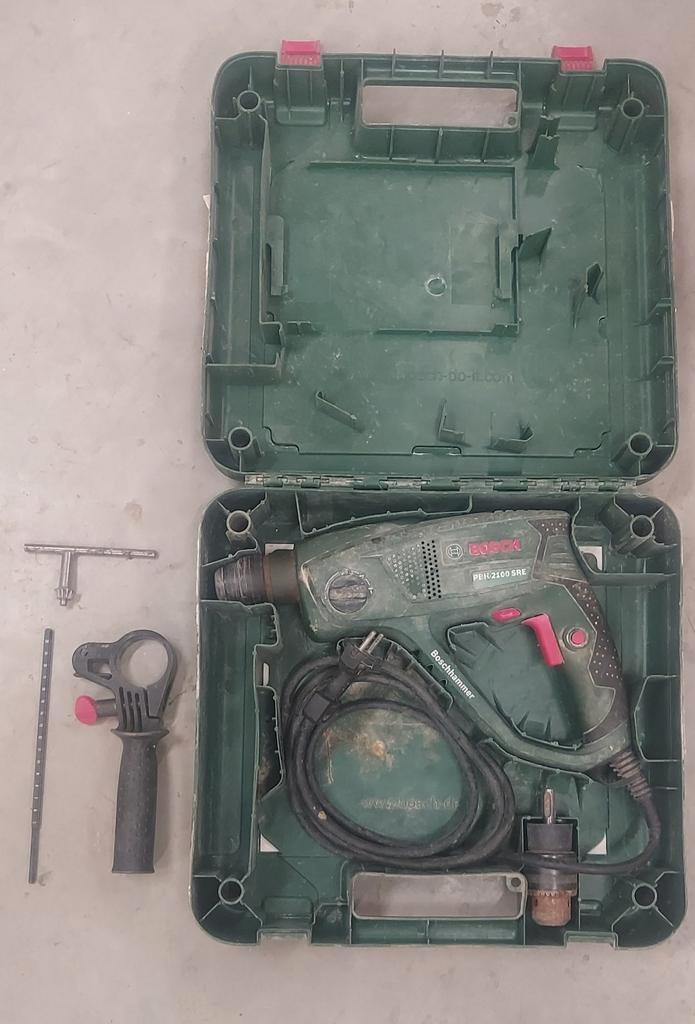 Bosch boorhamer boormachine, Doe-het-zelf en Bouw, Gereedschap | Boormachines, Zo goed als nieuw, Boormachine, Ophalen