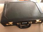 Perel aktetas, Handtassen en Accessoires, Koffers, 50 tot 60 cm, Slot, Leer, Ophalen of Verzenden