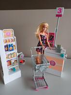 Barbie speelset supermarkt, Ophalen of Verzenden, Gebruikt, Barbie